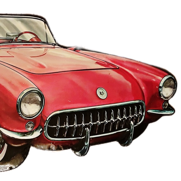 GM Car - Vintage Mustang Roadster Metal Sign Wall Decor - Picture 2 of 7